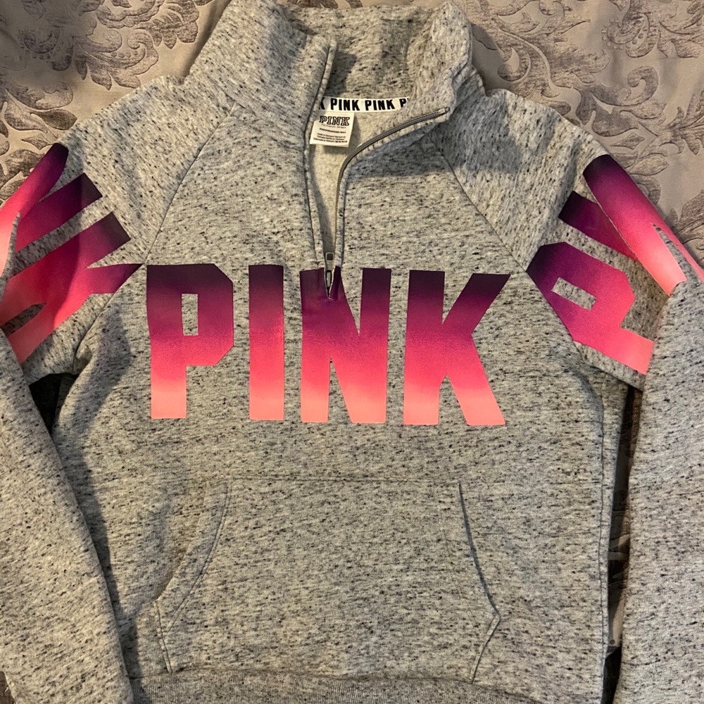 Ombré PINK half-zip